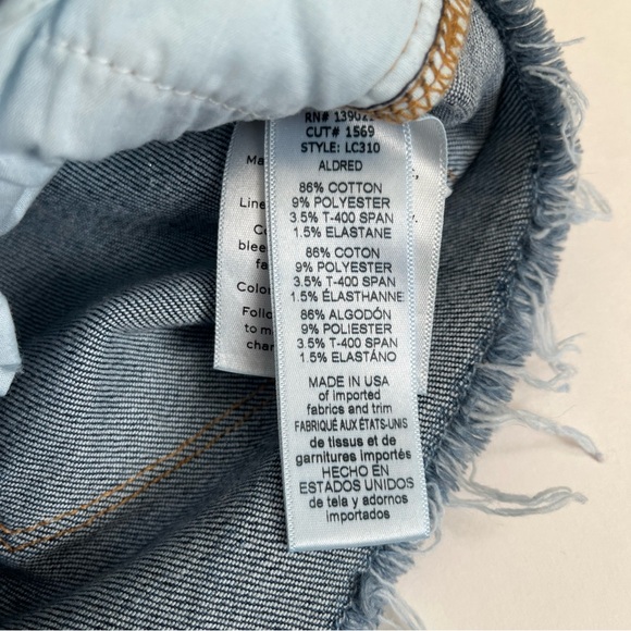 Frame Le Cuttoff Shorts - Picture 4 of 4